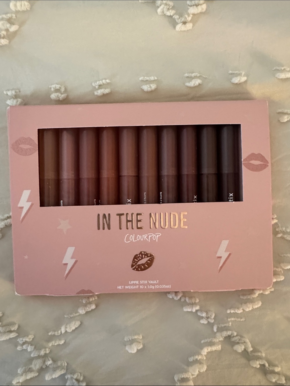 ColourPop In The Nude Lipstick Set - Nude, Mauve, Brown Shades- BRAND NEW!